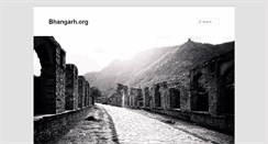 Desktop Screenshot of bhangarh.org