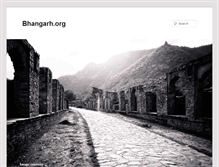 Tablet Screenshot of bhangarh.org